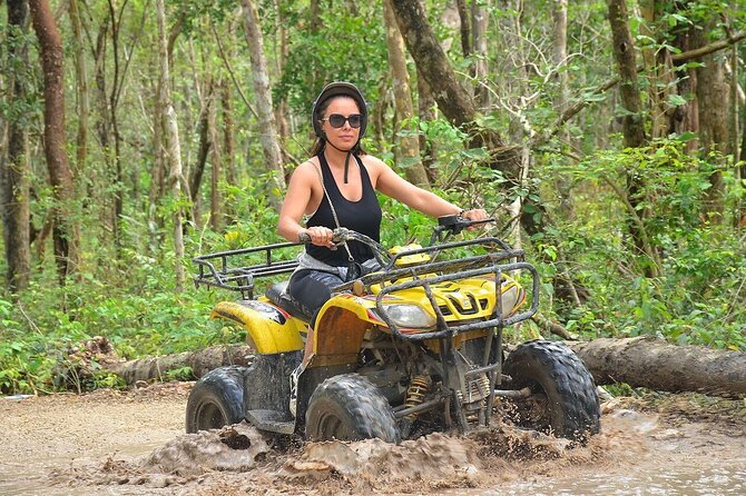 Full Adrenaline Day in Tulum! ATVs, Zipline, Cenote, Rappel, Food - The real price: $65 before extras