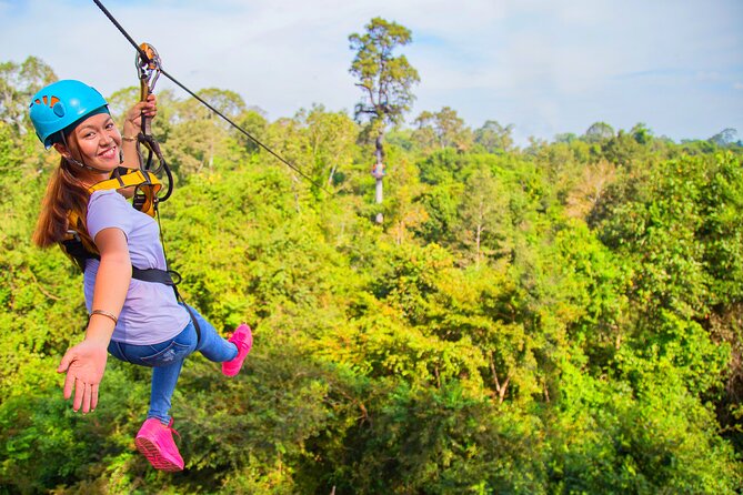 Full-Day Bike Tour in Siem Reap with Zipline - Preah Khan: a temple visit with room to explore