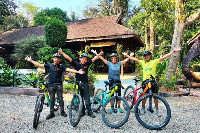 Full-Day Bike Tour in Siem Reap with Zipline - Ta Nei, Death Gate, and Takeo before 3:30 p.m.