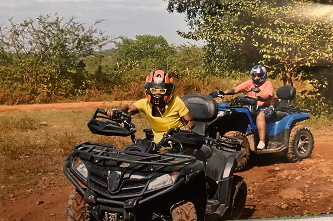 Full Day Private ATV with Zipline and Horseback Riding in Negril - Ziplining over Caribbean water