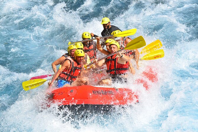 Full-Day Rafting, Ziplining, Quad and Buggy Adventure from Side/Manavgat - Rafting 13 to 15 kilometers through the canyon