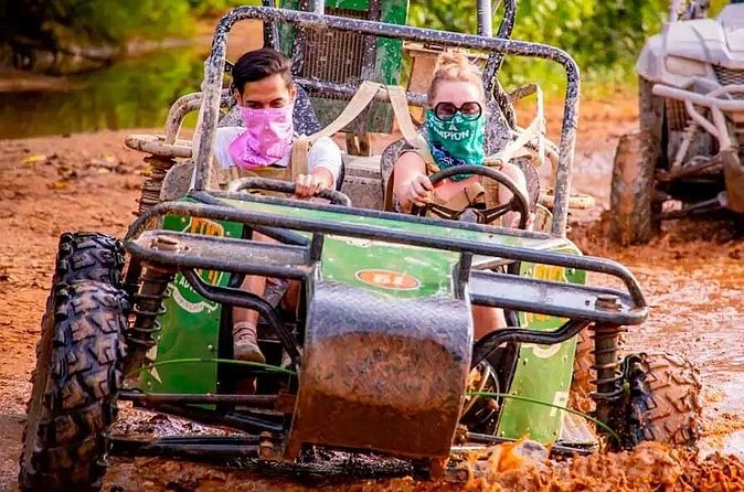 Full Dominican Adventure: Zipline, ATV Buggie, Horseback & Safari - Dominican buffet lunch and a practical midday break