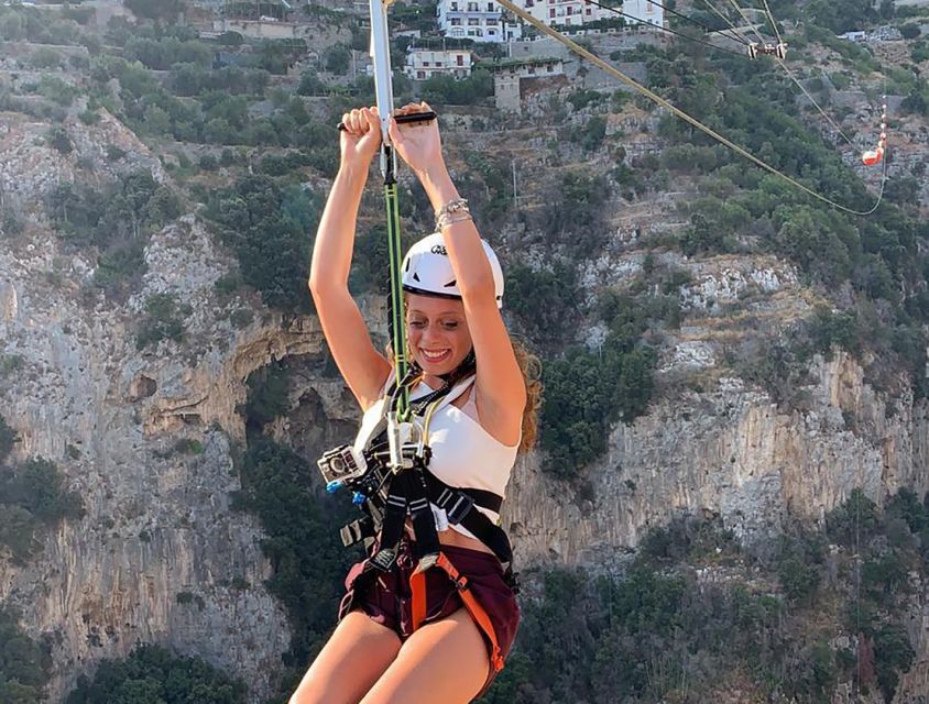 Furore: Flight of the Angel Zipline Experience - Crossing the Furore Fjord by steel cable