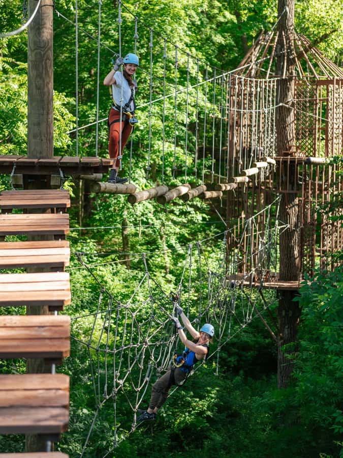Galena: Aerial Adventure Park- Long Hollow Canopy Tours - The first 30 minutes: gear-up and Ground School