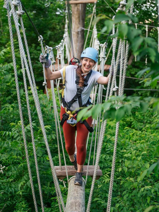 Galena: Aerial Adventure Park- Long Hollow Canopy Tours - Arriving at the Long Hollow Road meeting point