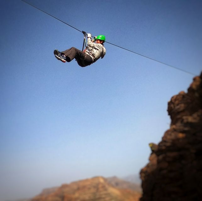 Gran Canaria: Guided Via Ferrata and Zipline Adventure - Caves, cable bridges, and the 300-meter route