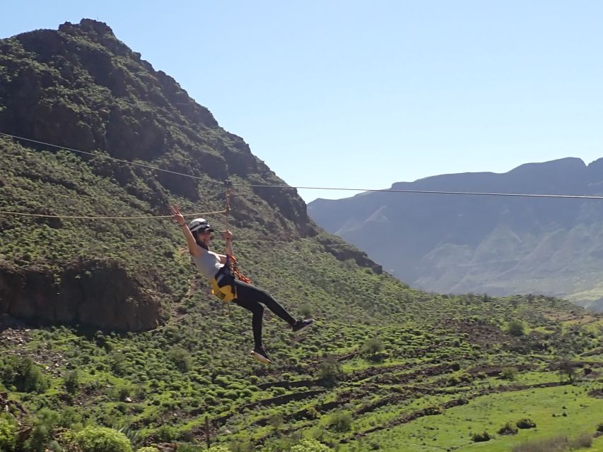 Gran Canaria: Zipline and Mountaineering Tour - Santa Lucía de Tirajana gives the tour a sense of place