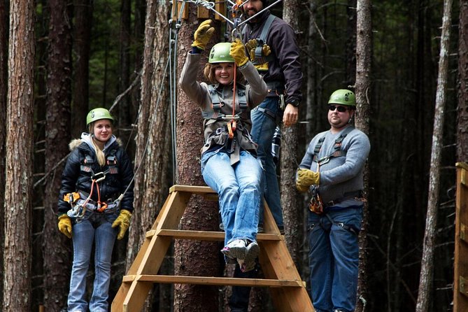 Grizzly Falls Ziplining Expedition - The Unimog ride to the mountaintop