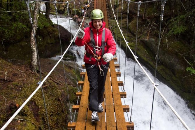 Grizzly Falls Ziplining Expedition - The Grizzly Falls zipline course