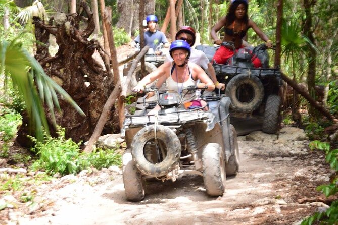 Half Day ATV, Zip-line & Cenote tour! Transportation from Cancun - Lunch, drinks, and the real cost