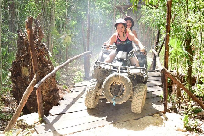 Half Day ATV, Zip-line & Cenote tour! Transportation from Cancun - The ATV route through La Ruta de los Cenotes