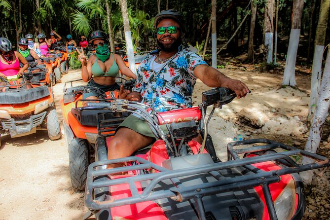 Half Day in Cancun Atvs Ziplines and Cenote Park - Reaching the jungle park from Cancun