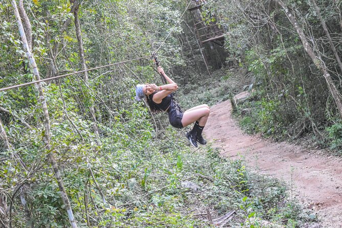 Half Day in Cancun Atvs Ziplines and Cenote Park - Guides, safety, and service