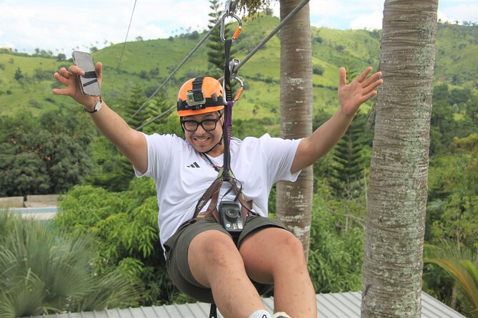 Half-day Zip Lining in Punta Cana - Plantation and tobacco factory visits