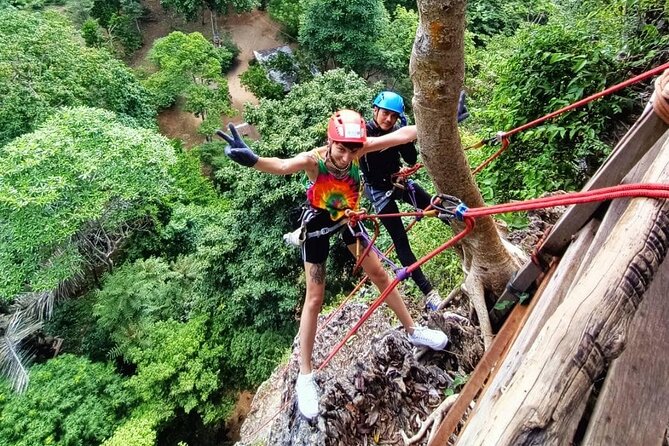 Half Day Zipline and Rainforest Exploration in Krabi - Zip Zone A: ladders, platforms, and the first tests