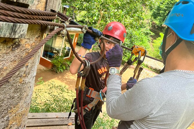 Half Day Zipline and Rainforest Exploration in Krabi - Zip Zone B and the 250-meter flight