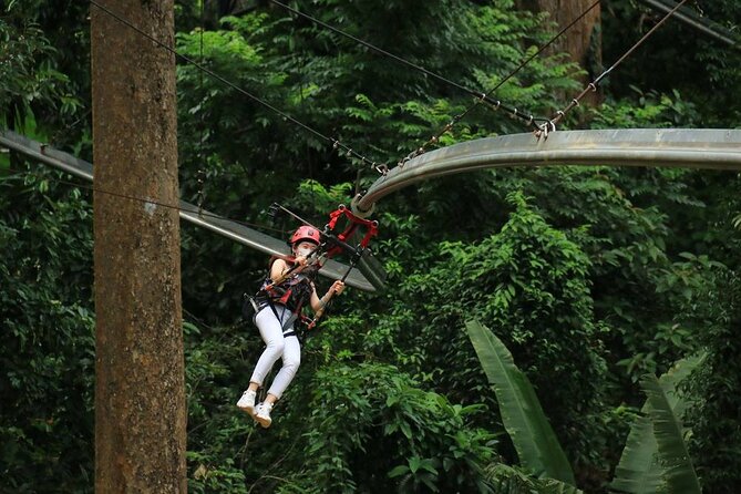 Hanuman World Zipline & Skywalk Phuket - Skywalks offer a slower forest view
