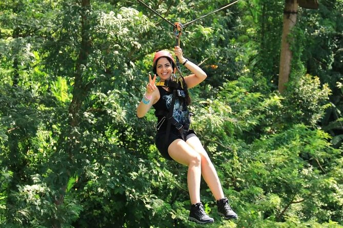Hanuman World Zipline & Skywalk Phuket - The 800-meter Roller brings the biggest thrill