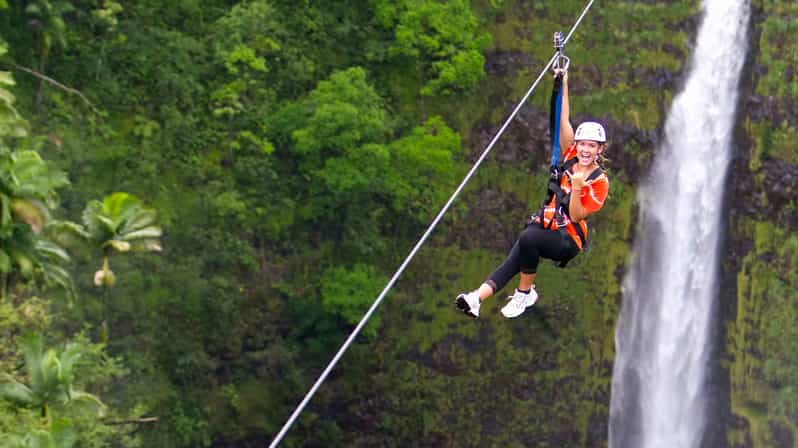 Hawaii: Big Island Hilo Zipline Tour - The first four lines: an easy start for beginners