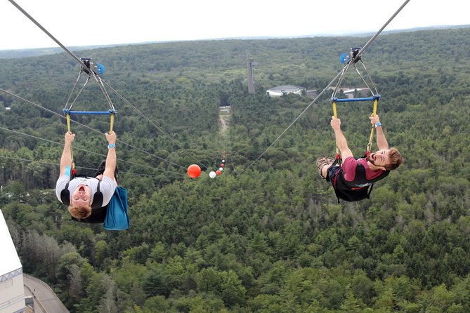 HighFlyer Zipline at Foxwoods - Why daylight beats a night flight