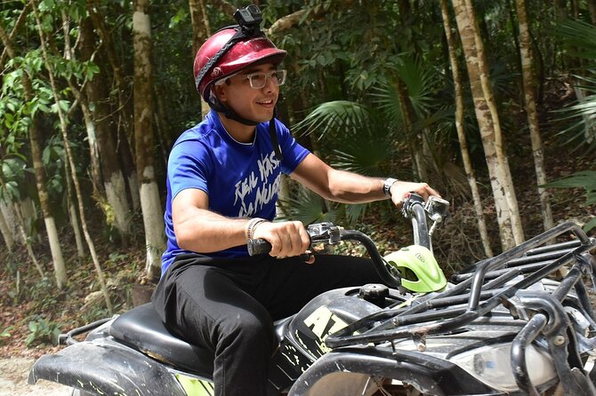 Horseback Ride, ATVs (Single), Cenote & Ziplines! Adrenaline & Nature Experience - Cooling off in a Yucatan cenote