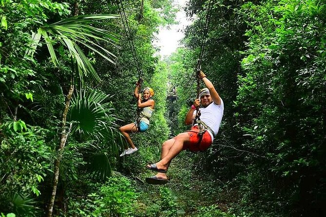 Horseback Riding and Zipline Jungle Adventure - Zip lines that welcome beginners