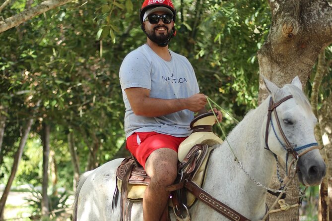 Horseback Riding Cenote, Zipline.Transportation & Tequila Tasting - Horseback riding is scenic but often brief