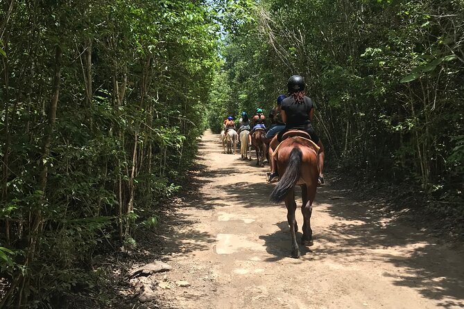 Horseback Riding plus ATV, Cenote, Ziplines, and Lunch - Lunch, Water, Tequila, and Extra Charges