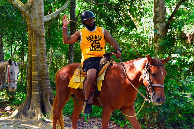 Horseback Riding with ATV, Zipline, Cenote and Tequila Tasting - Three ziplines above the jungle