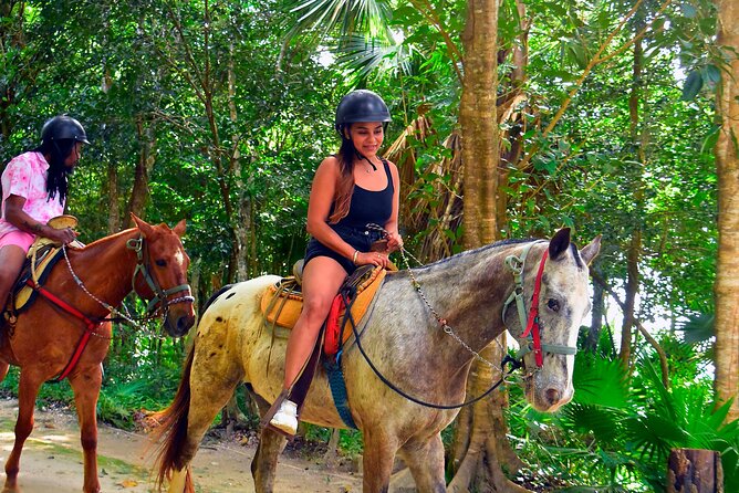Horseback Riding with ATV, Zipline, Cenote and Tequila Tasting - Cenote Verde Lucero and the freshwater swim