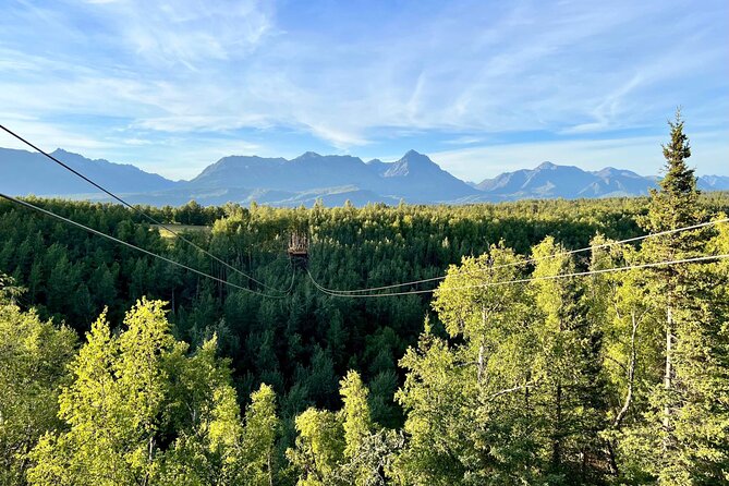 Horseback & Zipline Adventure in Alaska Mountains includes Lunch - Two ways to see the Wolverine area