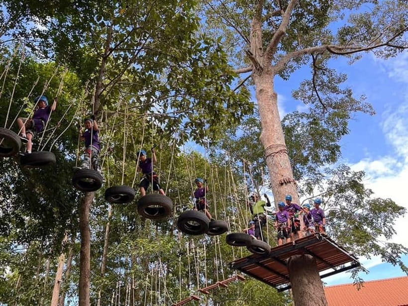 Hua Hin Tree Top Zipline Adventure and Canopy Rope Challenge - What the Hua Hin Treetop Course Is Really Like