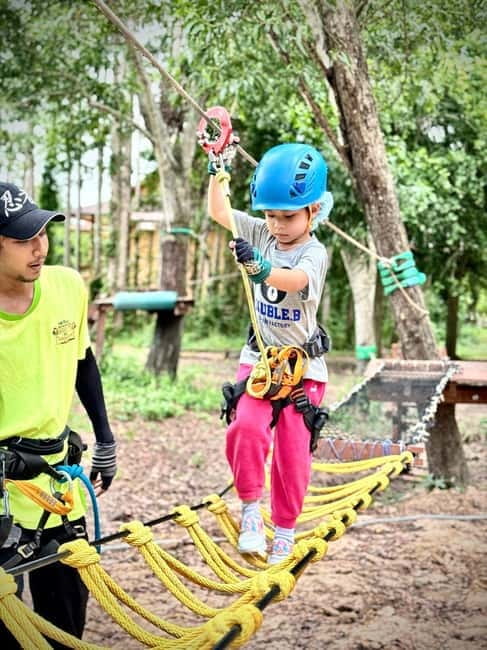 Hua Hin Tree Top Zipline Adventure and Canopy Rope Challenge - The Views and the Adrenaline