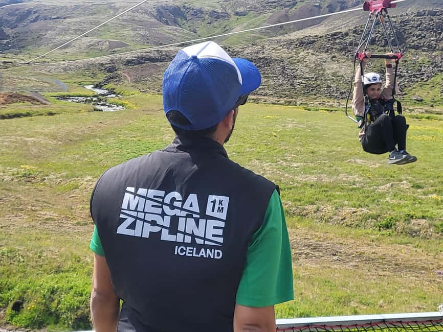 Hveragerdi: Mega Zipline Experience - A Good Fit for Nervous First-Time Zipliners