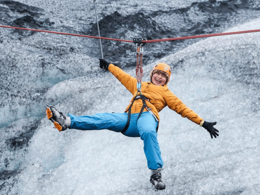 Iceland: Zip Line Tour + Glacier Adventure - What the photo package adds