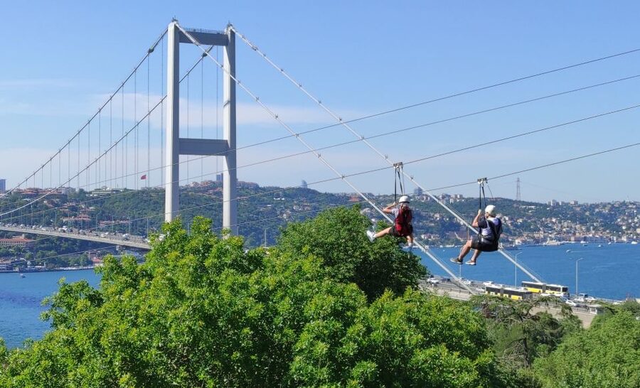 Istanbul: Zipline Adventure with Bosphorus View - What happens before you leave the platform