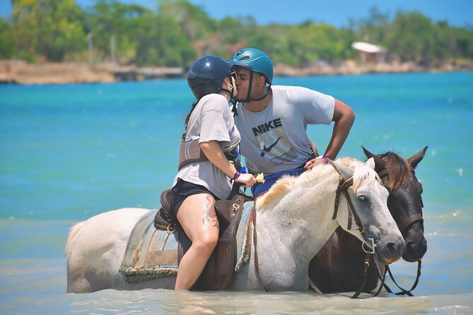 Jamwest Negril Zipline and Horseback Combo - Getting Ready for the Zipline