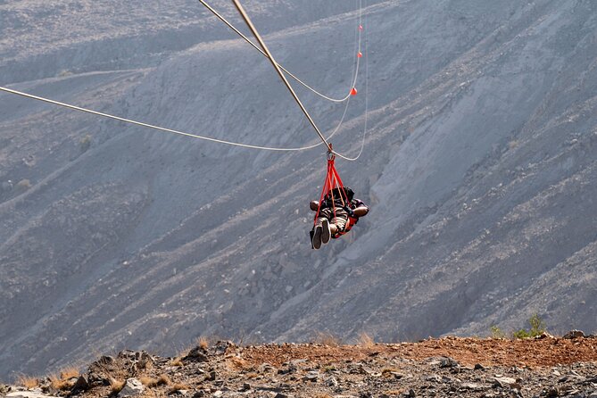 Jebel Jais World’s Longest Zipline From Dubai with Transfer - The Drive From Dubai to Ras Al Khaimah