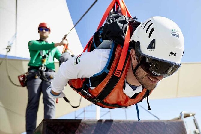 Jebel Jais Zipline Activity From Dubai - Height and weight rules are firm