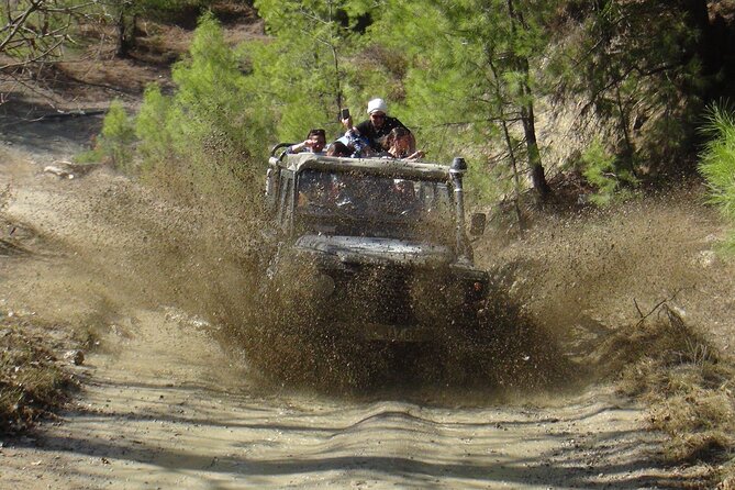 Jeep and Buggy Safari in Manavgat with Zipline and Rafting - The 700-meter zipline above the canyon