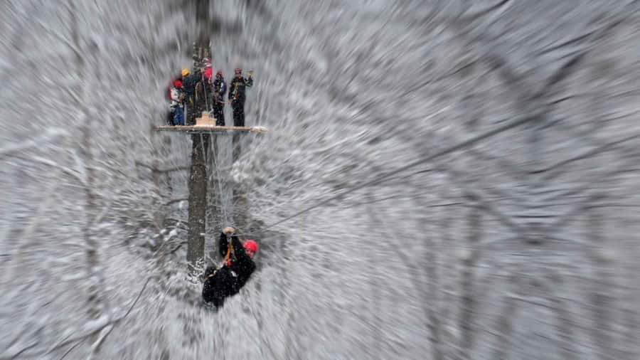Jeffersonville, VT: ArborTrek Zipline Canopy Tour - What the three hours feel like