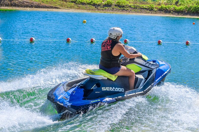 Jet Ski Punta Cana Water Park with Zipline & Inflatable Course - Starting with the 20-minute Jet Ski ride