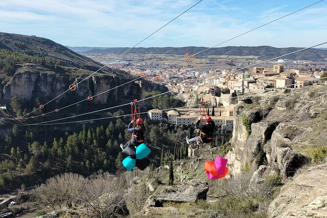 Jumping in Zipline with Unique Views of Cuenca - Why riding double changes the experience