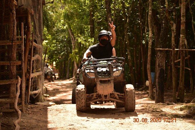 Jungle Adventure! ATV's (shared), Ziplining and Cenote Cancun & Playa Del Carmen - What to pack for this combination tour