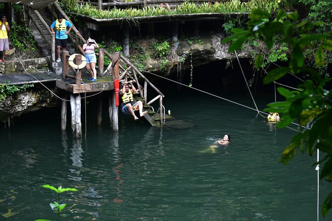 Jungle Adventure from Cancun: ATVs, ziplines, cenote and fun! - Snacks, water, and the human side of the day