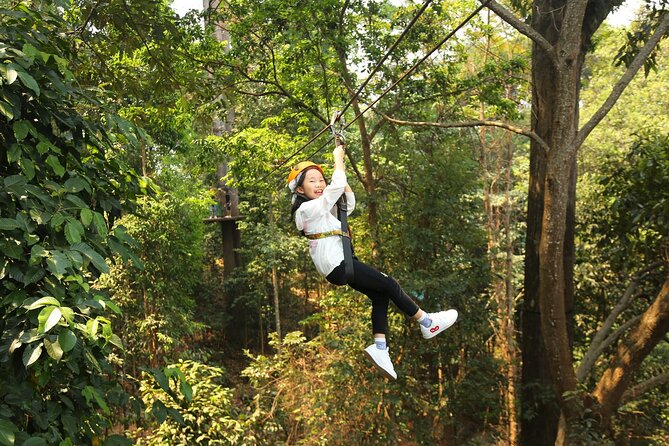 Jungle Flight Zipline Adventure From Chiang Mai - The 1-kilometer roller coaster zipline