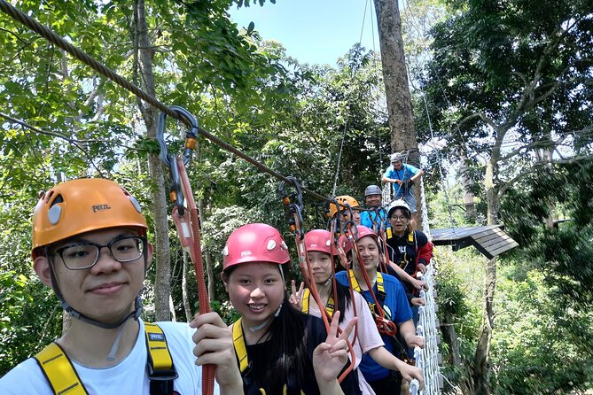Jungle Xtreme Zipline 16 Platforms Tour From Koh Samui - From canopy lines to spiral stairs