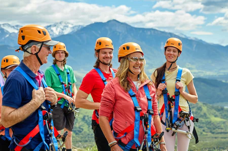 Kaikōura: Zipline and Native Forest Adventure Trip - A short forest walk before the first zipline