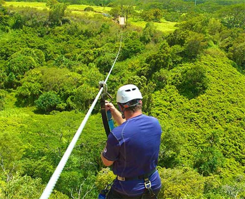Kauai: Zipline Adventure - Three valleys, mountain views, and ocean air