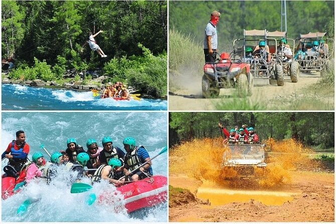 Kemer Rafting, Jeep Safari, Zipline, Buggy Safari Combo Tour - Key points to know before booking